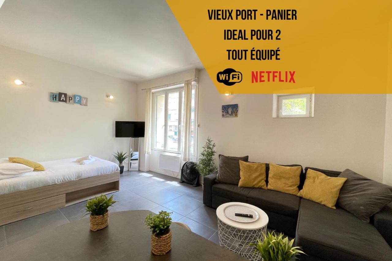 شقة Entre Le Vieux Port Et Le Panier مارسيليا المظهر الخارجي الصورة